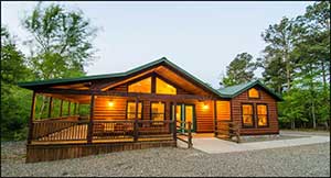 cabin in beavers bend - deer creek