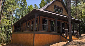 more then a memory cabin near beavers bend state park